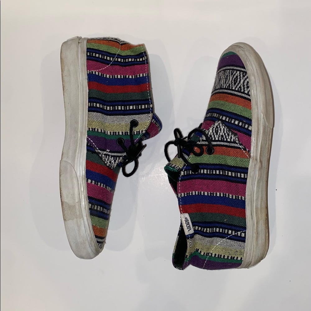 High Top Printed Vans